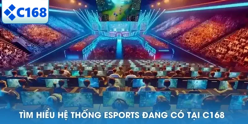 Tìm hiểu hệ thống Esports đang có tại C168