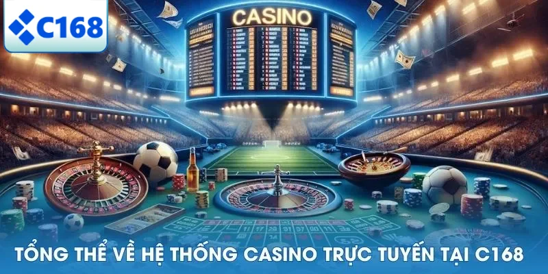 Tổng thể về hệ thống casino trực tuyến tại C168